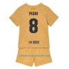 Conjunto (Camiseta+Pantalón Corto) FC Barcelona Pedri 8 Segunda Equipación 2022-23 - Niño